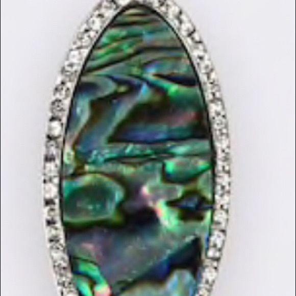 ABALONE STONE RING - Picture 2 of 3